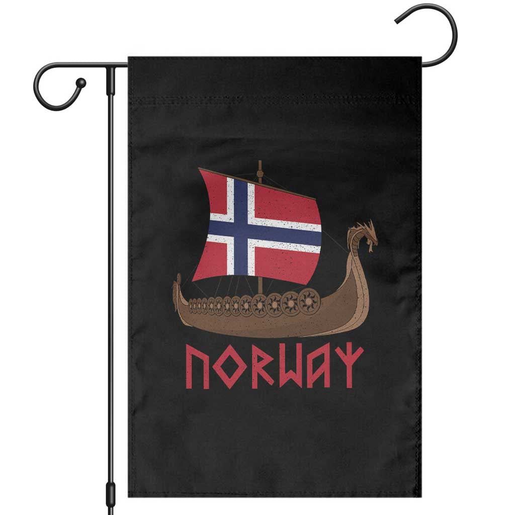 Boat Norwegian Flag Norway Viking Ship Norway Garden Flag