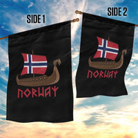 Boat Norwegian Flag Norway Viking Ship Norway Garden Flag