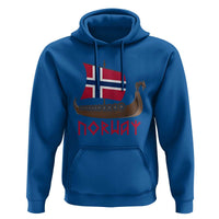 Boat Norwegian Flag Norway Viking Ship Norway Hoodie