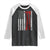 American Viking Raglan Shirt Norse Mythology Axe USA Flag - Wonder Print Shop