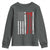 American Viking Youth Sweatshirt Norse Mythology Axe USA Flag - Wonder Print Shop