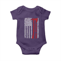 American Viking Baby Onesie Norse Mythology Axe Celtic Knot USA Flag - Wonder Print Shop