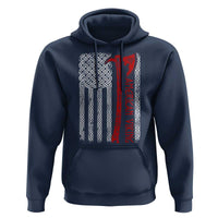 American Viking Hoodie Norse Mythology Axe Celtic Knot USA Flag - Wonder Print Shop