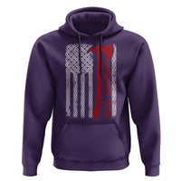 American Viking Hoodie Norse Mythology Axe Celtic Knot USA Flag - Wonder Print Shop