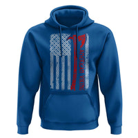 American Viking Hoodie Norse Mythology Axe Celtic Knot USA Flag - Wonder Print Shop
