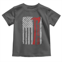 American Viking Toddler T Shirt Norse Mythology Axe Celtic Knot USA Flag - Wonder Print Shop