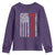 American Viking Youth Sweatshirt Norse Mythology Axe Celtic Knot USA Flag - Wonder Print Shop