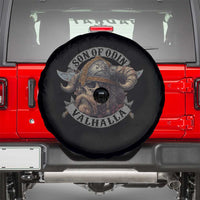 Son Of Odin Valhalla Spare Tire Cover Nordic Norse Viking Warrior Skull - Wonder Print Shop