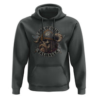Son Of Odin Valhalla Hoodie Nordic Norse Viking Warrior Skull - Wonder Print Shop