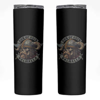 Son Of Odin Valhalla Skinny Tumbler Nordic Norse Viking Warrior Skull - Wonder Print Shop