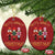 Funny Xmas Nutcracker Christmas Ornament Nuts About Xmas Snowflake - Wonder Print Shop