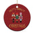 Funny Xmas Nutcracker Christmas Ornament Nuts About Xmas Snowflake - Wonder Print Shop
