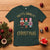 Funny Xmas Nutcracker T Shirt Nuts About Christmas Snowflake - Wonder Print Shop