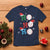 Funny Christmas Baseball T Shirt Triple Ho Sport Santa Hat - Wonder Print Shop