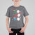 Funny Christmas Baseball T Shirt For Kid Triple Ho Sport Santa Hat - Wonder Print Shop