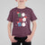 Funny Christmas Baseball T Shirt For Kid Triple Ho Sport Santa Hat - Wonder Print Shop
