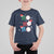 Funny Christmas Baseball T Shirt For Kid Triple Ho Sport Santa Hat - Wonder Print Shop