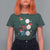 Funny Christmas Baseball T Shirt For Women Triple Ho Sport Santa Hat - Wonder Print Shop