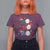 Funny Christmas Baseball T Shirt For Women Triple Ho Sport Santa Hat - Wonder Print Shop