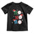 Funny Christmas Baseball Toddler T Shirt Triple Ho Sport Santa Hat