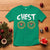 Funny Christmas Couple T Shirt Chest Nuts Bauble Xmas Wreath - Wonder Print Shop