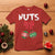 Funny Christmas Couple T Shirt Chest Nuts Baubles - Wonder Print Shop