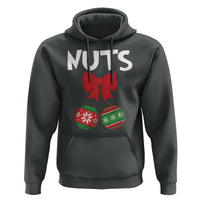 Funny Christmas Couple Hoodie Chest Nuts Baubles