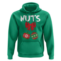 Funny Christmas Couple Hoodie Chest Nuts Baubles