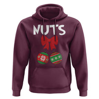 Funny Christmas Couple Hoodie Chest Nuts Baubles