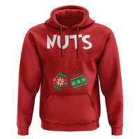 Funny Christmas Couple Hoodie Chest Nuts Baubles