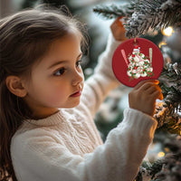 Funny Xmas Baseball Christmas Ornament Santa Sports Balls Snow Xmas Tree - Wonder Print Shop