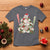 Funny Christmas Baseball T Shirt Santa Sports Balls Snow Xmas Tree - Wonder Print Shop
