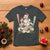 Funny Christmas Baseball T Shirt Santa Sports Balls Snow Xmas Tree - Wonder Print Shop