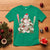 Funny Christmas Baseball T Shirt Santa Sports Balls Snow Xmas Tree - Wonder Print Shop