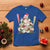 Funny Christmas Baseball T Shirt Santa Sports Balls Snow Xmas Tree - Wonder Print Shop