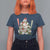 Funny Christmas Baseball T Shirt For Women Santa Sports Balls Snow Xmas Tree - Wonder Print Shop