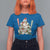 Funny Christmas Baseball T Shirt For Women Santa Sports Balls Snow Xmas Tree - Wonder Print Shop