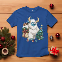 Funny Yule Yeti T Shirt Christmas Mythical Creature Winter Solstice - Wonder Print Shop