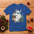 Funny Yule Yeti T Shirt Christmas Mythical Creature Winter Solstice - Wonder Print Shop