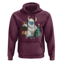 Funny Yule Yeti Hoodie Christmas Mythical Creature Winter Solstice