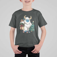 Funny Yule Yeti T Shirt For Kid Christmas Mythical Creature Winter Solstice - Wonder Print Shop