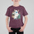 Funny Yule Yeti T Shirt For Kid Christmas Mythical Creature Winter Solstice - Wonder Print Shop