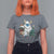 Funny Yule Yeti T Shirt For Women Christmas Mythical Creature Winter Solstice - Wonder Print Shop