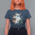 Funny Yule Yeti T Shirt For Women Christmas Mythical Creature Winter Solstice - Wonder Print Shop