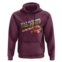 Funny Christmas Candy Cane Hoodie It's Not Gonna Lick Itself