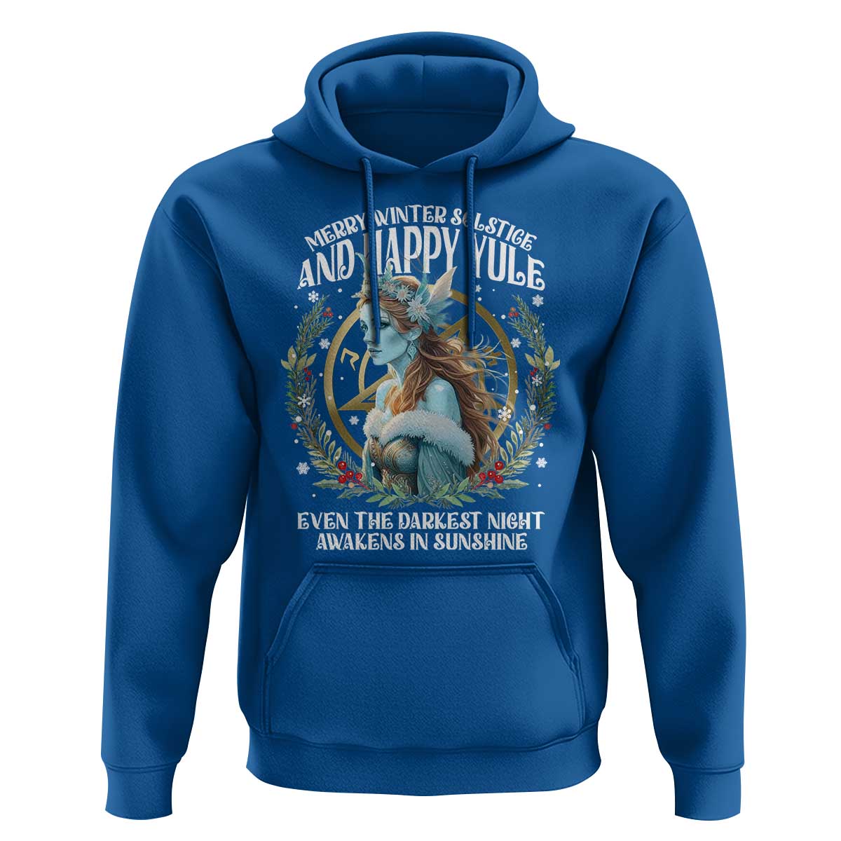 Yule Hoodie Merry Winter Solstice And Happy Yule Marzanna Xmas