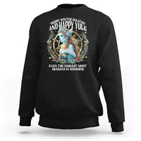 Yule Sweatshirt Merry Winter Solstice And Happy Yule Marzanna Xmas - Wonder Print Shop