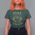 Yule Never Guess Where Christmas Come From T Shirt For Women Pentagram Circle - Wonder Print Shop