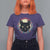 Funny Yule Cat T Shirt For Women Jlaktturinn Yule Christmas Black Cat - Wonder Print Shop