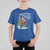 Funny Christmas Biker T Shirt For Kid Braaaaping Around The Christmas Tree Dirt Bike Santa - Wonder Print Shop